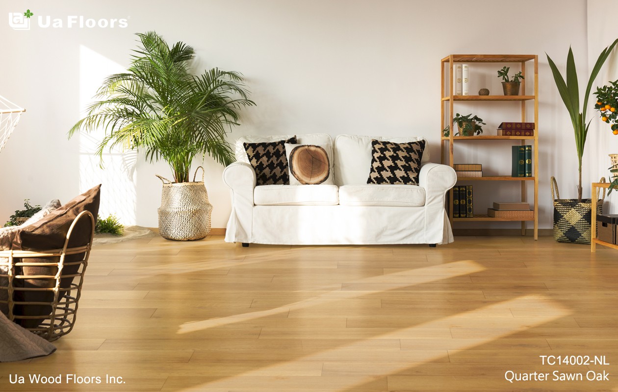Ua Floors - PRODUCTS|Quarter Sawn Oak Engineered Hardwood Flooring 
