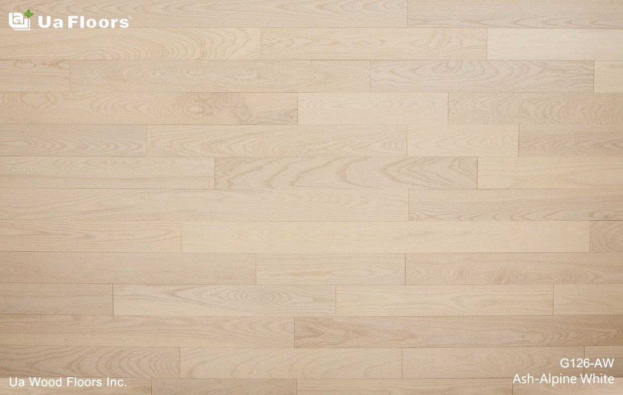 Ua Floors - PRODUCTS|Ash-Alpine White Engineered Hardwood Flooring